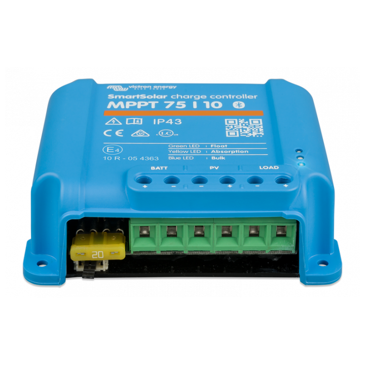 incarcator solar 12v 24v 10a victron energy smartsolar mppt 75/10
