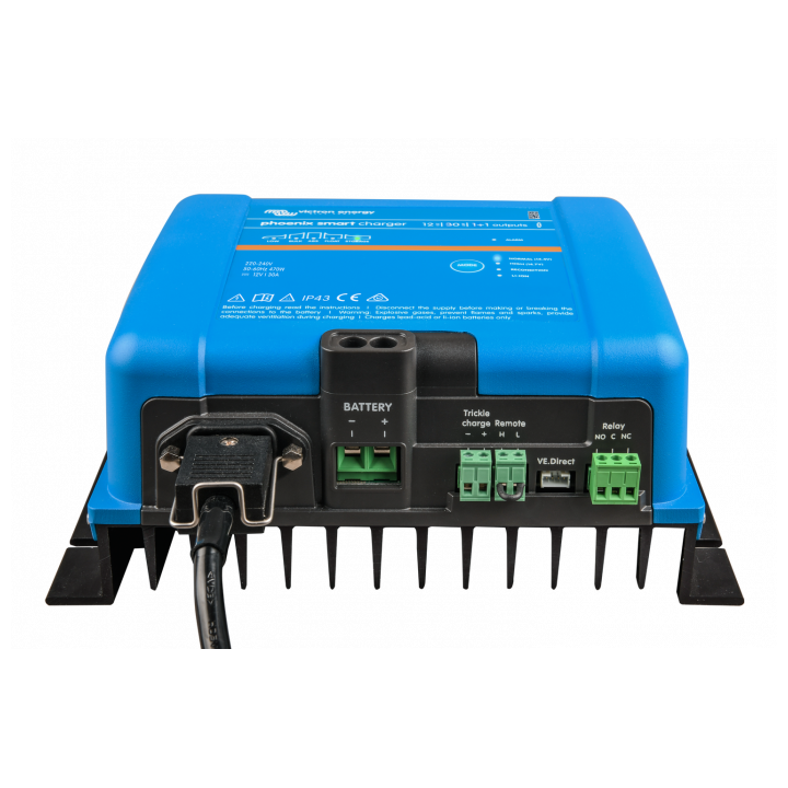 incarcator de retea victron energy phoenix smart ip43 charger 12/30 (1+1) 120/240v