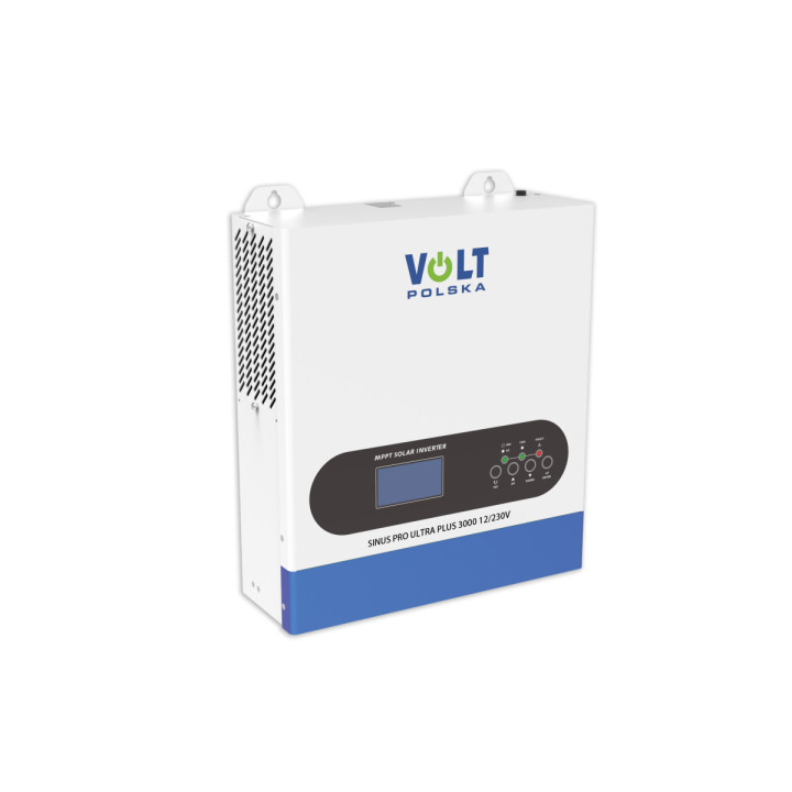 Invertor Off-Grid , Sinus Pro Ultra Plus 3000 12/230V (1500/3000W) + 100A MPPT (30-500V), Sinus Pur, Volt Polska