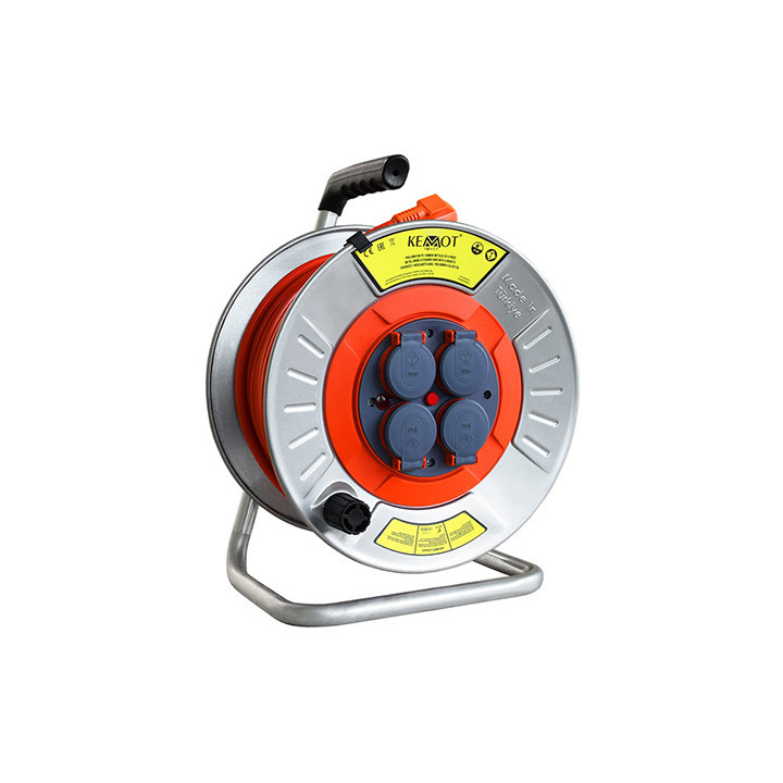 tambur prelungitor electric metalic 3x2.5mm 40m