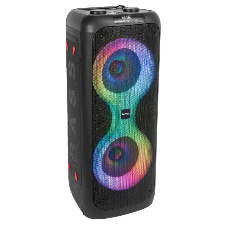 boxa portabila 2x8"/20cm 200w rms cu usb/sd/bluetooth