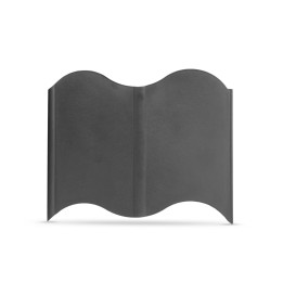 bordura / gard de gradina - 15 x 14 cm - negru - 20 buc / pachet