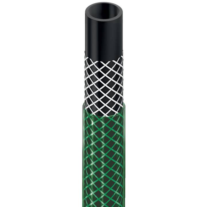 furtun pentru gradina cellfast economic, 3 straturi cu armatura, 1 2   20m, protectie uv