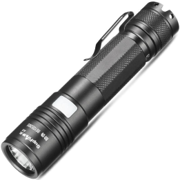 lanterna led supfire a5, 300lm, 200m incarcare usb, negru