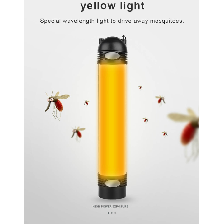 lanterna led supfire t3, pentru camping, lumina anti insecte, 3600 mah, 6 moduri, ip46, incarcare usb, functie powerbank