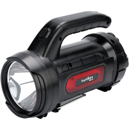 lanterna led supfire m9-e, usb, 775lm, 473m, powerbank, incarcare usb, 6000mah, lumina rosie