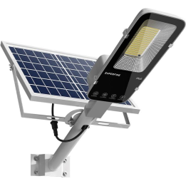 lampa solara stradala led superfire ff5-a, panou solar, telecomanda, 63w, 500lm, 5000mah