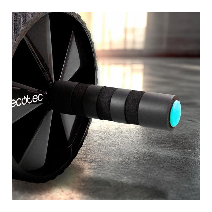 roata abdominala cecotec drumfit ab, covoras antialunecare inclus