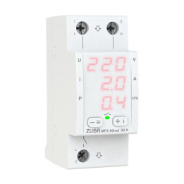 
                
    releu de protectie tensiune monofazat, zubr mf2-50, 50a
            