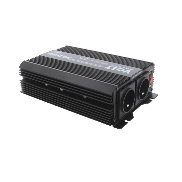 Invertoare auto, Convertor: auto dc/ac 1300W Uieş: 230VAC 21÷31VDC 255x160x70mm 3IPSN26024 IPS2600/24V-N -8, dioda.ro