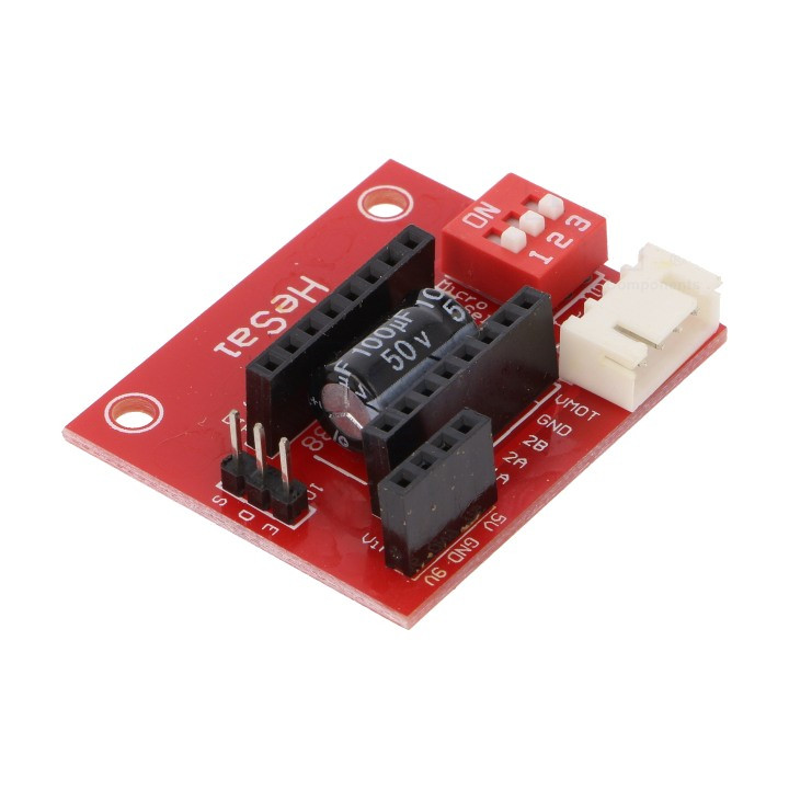 Driver Motor, Adaptor Kit: modul 34x41mm şiruri pini -1, dioda.ro