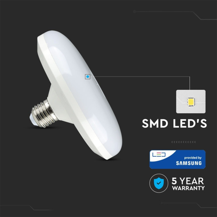 Lampi Iluminare, Bec LED cu CIP SAMSUNG 36W E27 UFO F250 4000K -2, dioda.ro