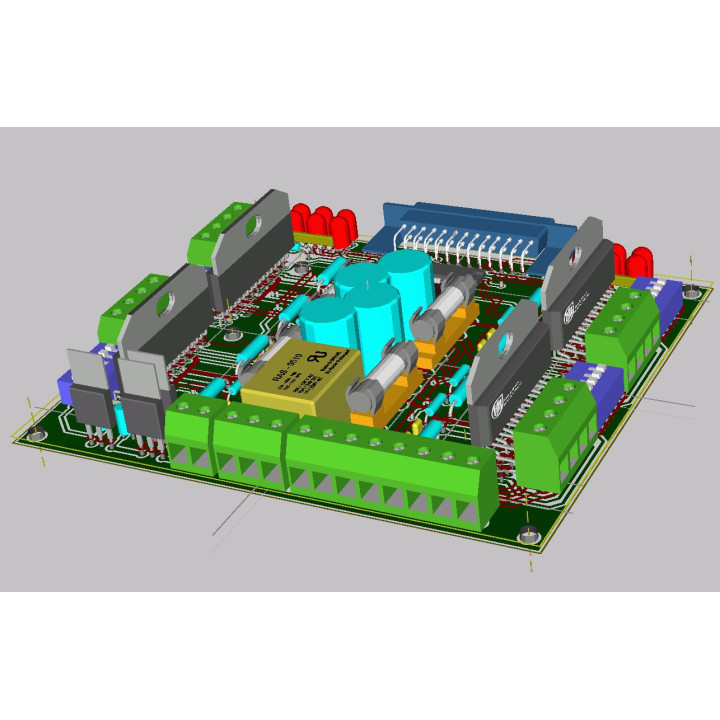 Drivere, 4 Axis Bipolar Microstep Driver CNC4X35A -1, dioda.ro