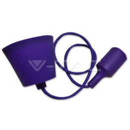 Lampi Iluminare, Pendul, soclu E27 - Violet -1, dioda.ro