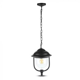 Lampi Iluminare, Lampă de grădină de tavan corp Negru 1 x E27 -1, dioda.ro