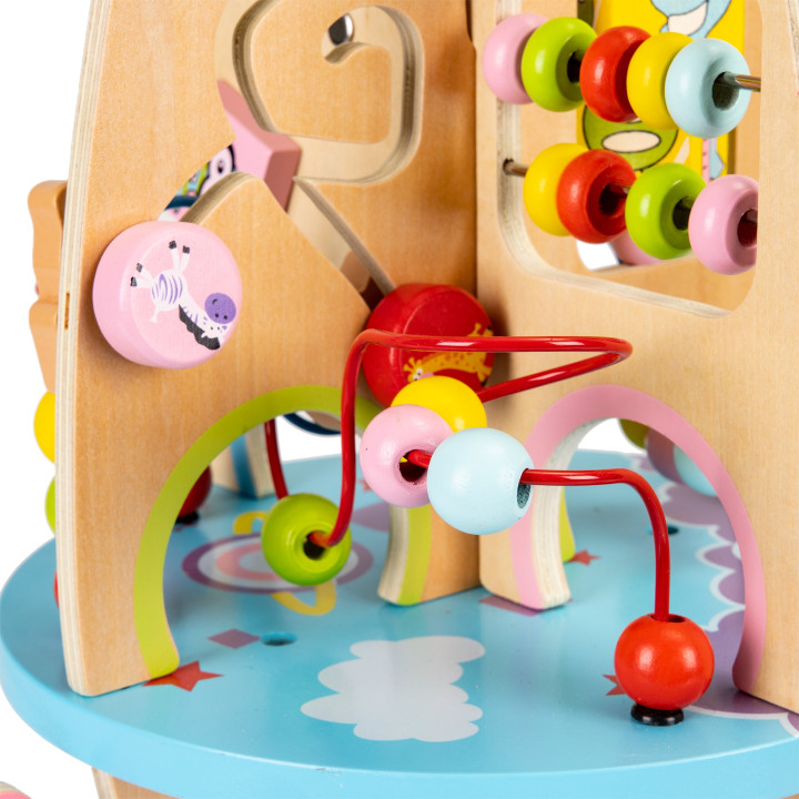 Jucarii, Rachetă educativă din lemn ECOTOYS 8in1 -4, dioda.ro