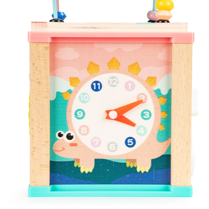 Jucarii, Cub educativ din lemn, sortator Ecotoys mula -4, dioda.ro
