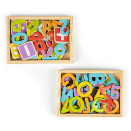 Jucarii, Litere magnetice, cifre, set de magnet ECOTOYS -1, dioda.ro