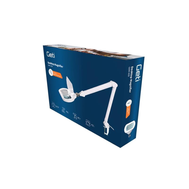 Lupă cu iluminare Lămpi de birou, Lupa de masa cu iluminare  GDM 43D -7, dioda.ro