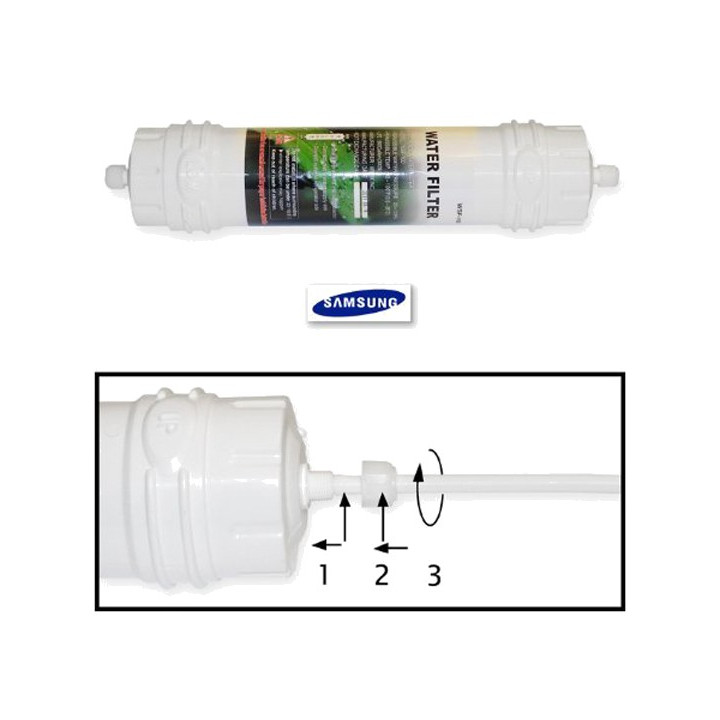 Filtre de apă pentru frigidere, Filtru de apa pentru frigider SAMSUNG WSF-100 / EF-9603 (HAFEX/EXP) -2, dioda.ro