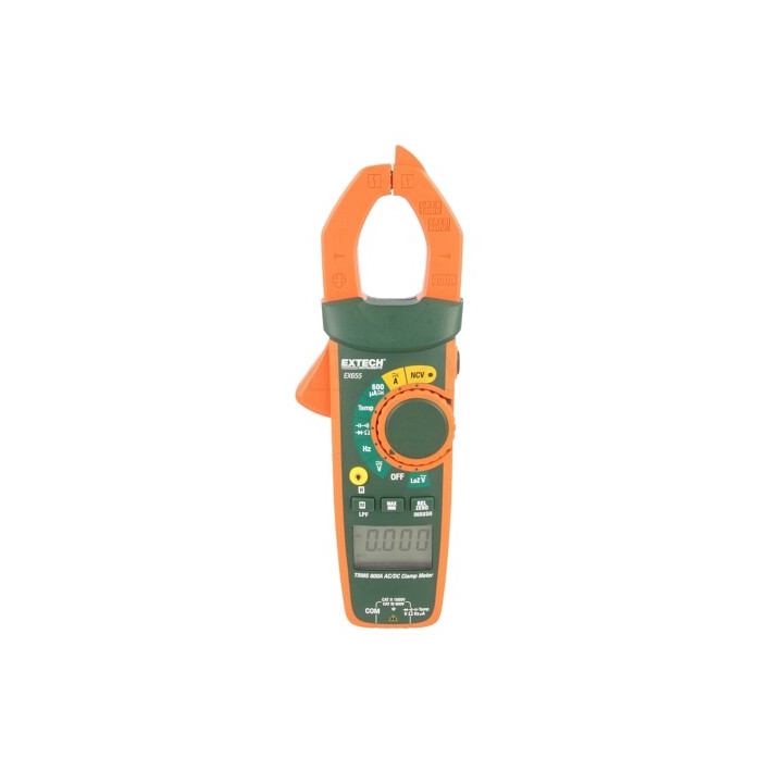 Clampmetre Clesti ampermetrici, Cleşte ampermetric digital AC/DC Øcablu: 30mm True RMS AC -10, dioda.ro