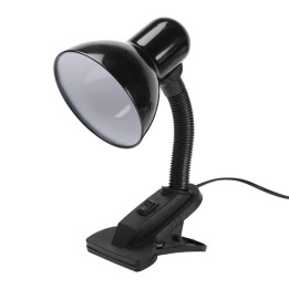 Lampi interior, Lampa Birou Clip Negru 1xE27 60W     -1, dioda.ro