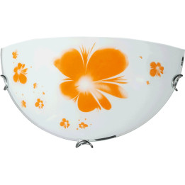 Lampi interior, Aplica Santini alb+orange 1xE27 60W -1, dioda.ro