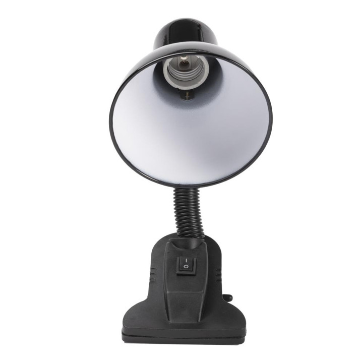 Lampi interior, Lampa Birou Clip Negru 1xE27 60W     -3, dioda.ro