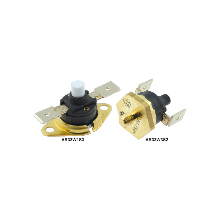 Termostate, Termostat bimetalic M5, resetare manuală,250VAC 16A 60° AR33W3S2-60 -2, dioda.ro