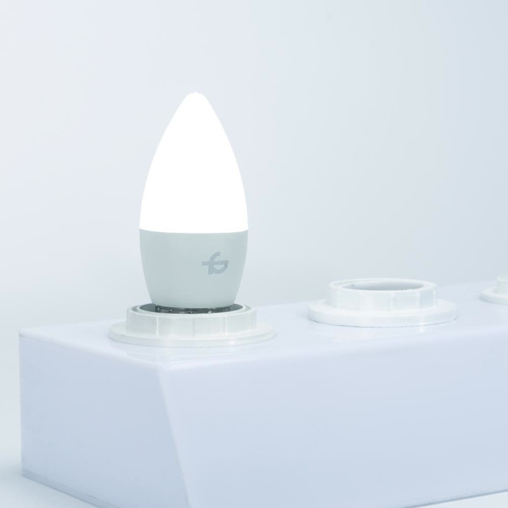 LED, Bec LED EVO3.0 Lumanare 6W E27 3000K -2, dioda.ro