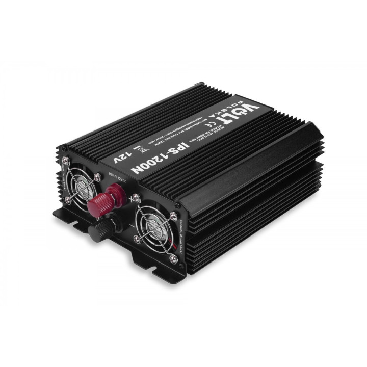 Invertoare auto, Invertor auto 12V 220V  convertor de tensiune IPS 1200 N (800 / 1200W) -9, dioda.ro