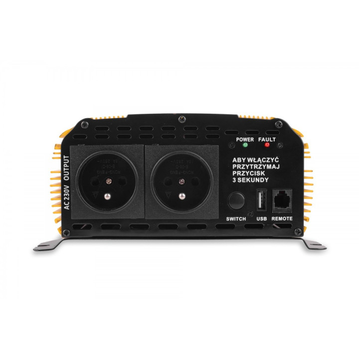 Invertoare auto, Invertor auto 12V 220V Sinus Plus1200 (600 / 1200W) pentru rulota -4, dioda.ro