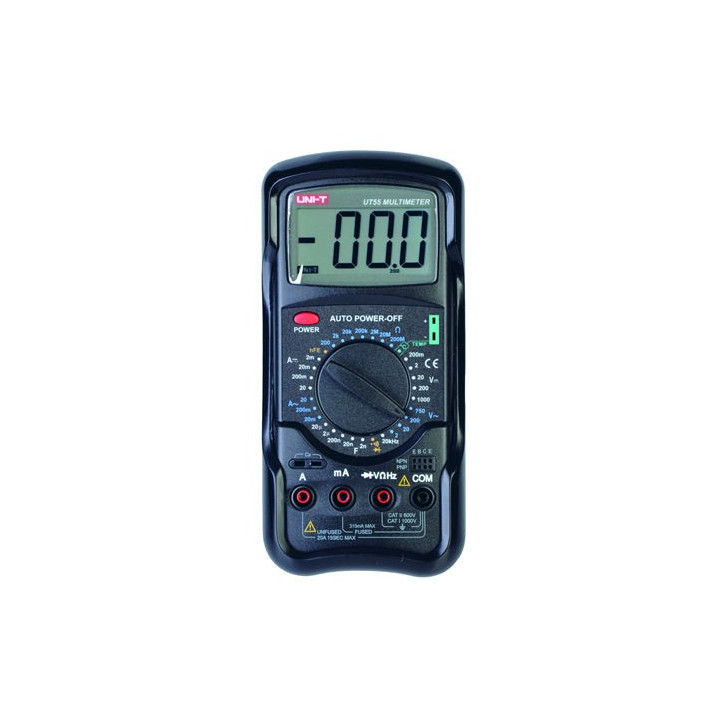 Multimetre digitale, Multimetru 1000V AC/DC 20A AC/DC test diode UT55 -1, dioda.ro