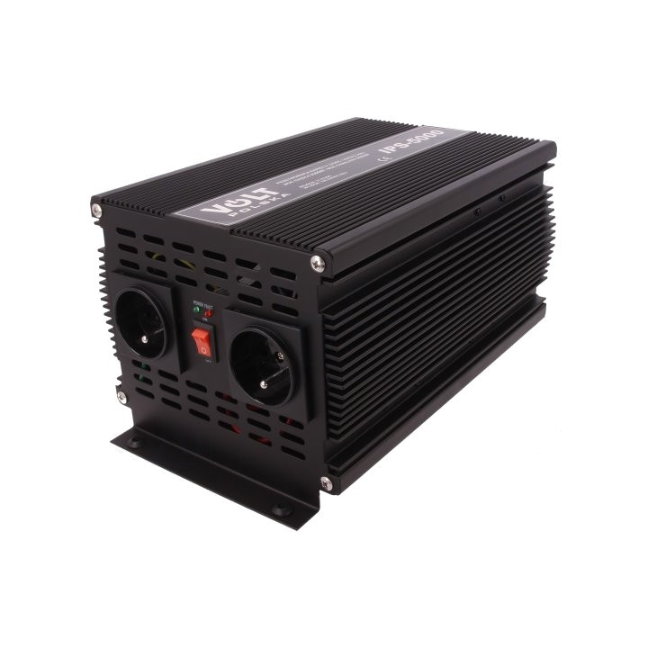 Resigilate, RECONDITIONAT Convertor invertor auto dc 24V ac 220V 2500W Pvârf: 5000W IPS5000/24V 3IPS500024 -4, dioda.ro