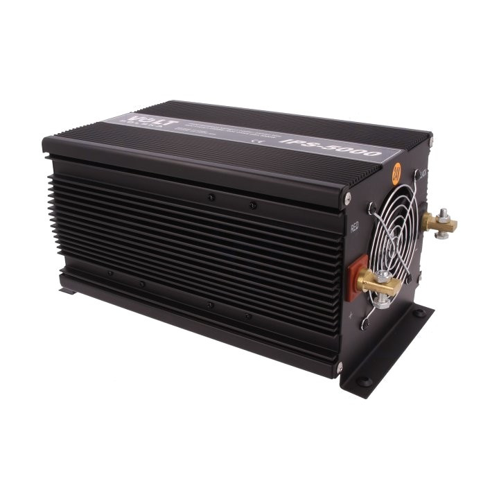 Resigilate, RECONDITIONAT Convertor invertor auto dc 24V ac 220V 2500W Pvârf: 5000W IPS5000/24V 3IPS500024 -10, dioda.ro