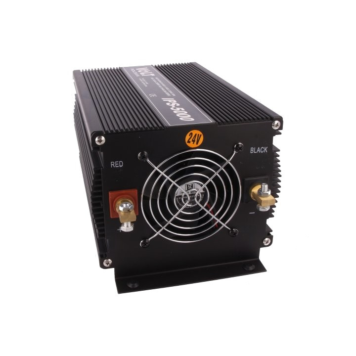 Resigilate, RECONDITIONAT Convertor invertor auto dc 24V ac 220V 2500W Pvârf: 5000W IPS5000/24V 3IPS500024 -12, dioda.ro