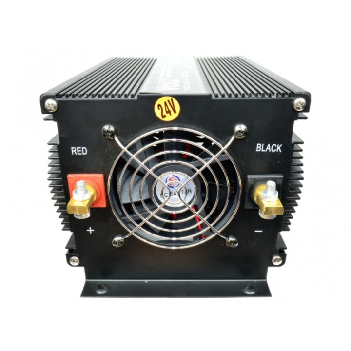 Resigilate, RECONDITIONAT Convertor invertor auto dc 24V ac 220V 2500W Pvârf: 5000W IPS5000/24V 3IPS500024 -26, dioda.ro