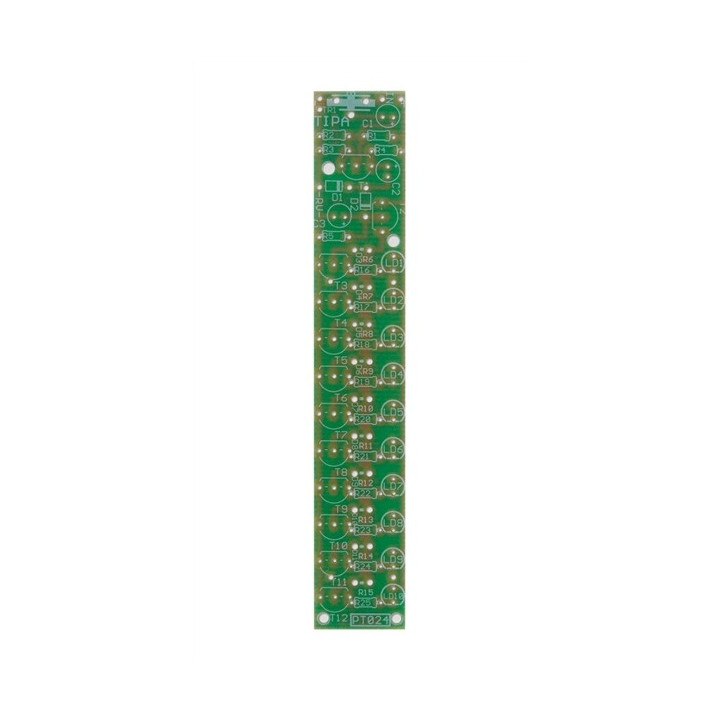 Prototipare Rapida, PCB TIPA PT024M Mono VU-meter -1, dioda.ro