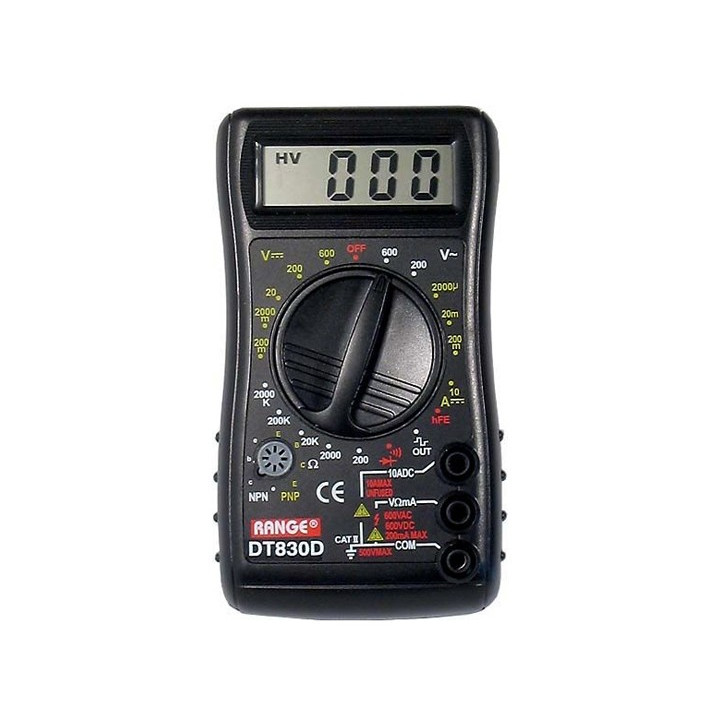 Multimetre digitale, Multimetru DT830D -1, dioda.ro