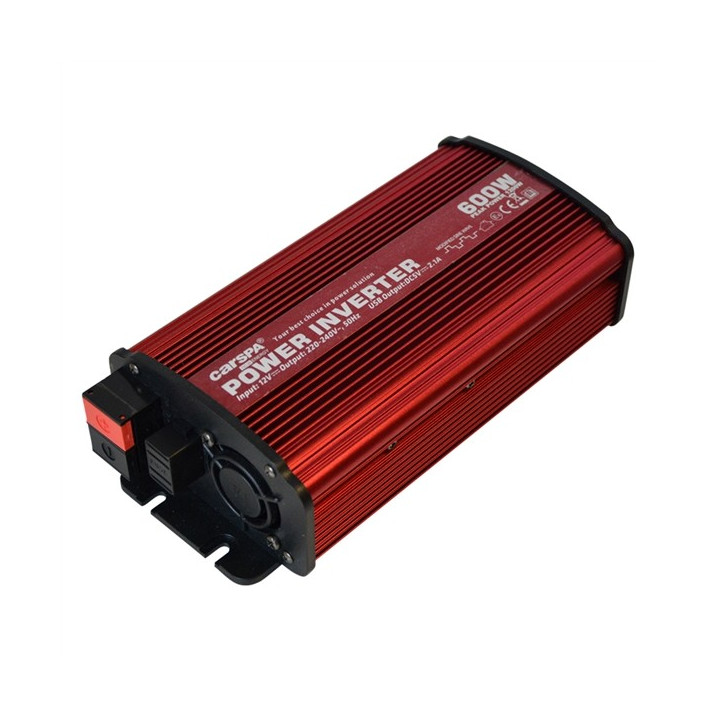 Invertoare auto, Invertor 12v 220v 600W Priza + USB -6, dioda.ro