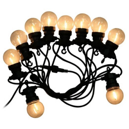 Lampi Iluminare, GHIRLANDA LED 5M 10 BECURI  0.4W / BEC 3000K -1, dioda.ro