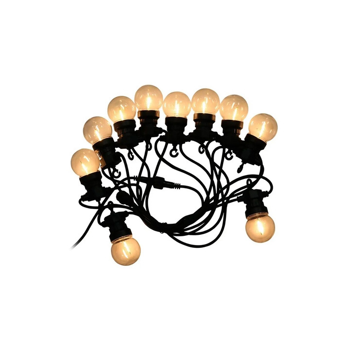 Lampi Iluminare, GHIRLANDA LED 5M 10 BECURI  0.4W / BEC 3000K -1, dioda.ro