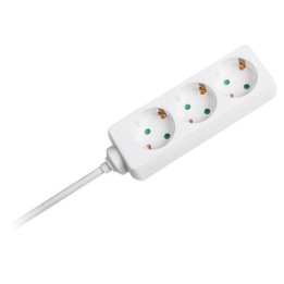 Interne, PRELUNGITOR 3 CAI 1.5M(3G1.5MM2) ALB -1, dioda.ro