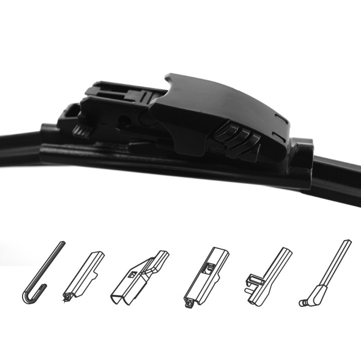 Stergatoare Parbriz, Stergator Professional 14"/35cm Multiadaptor “All-in-One” 77914 -2, dioda.ro